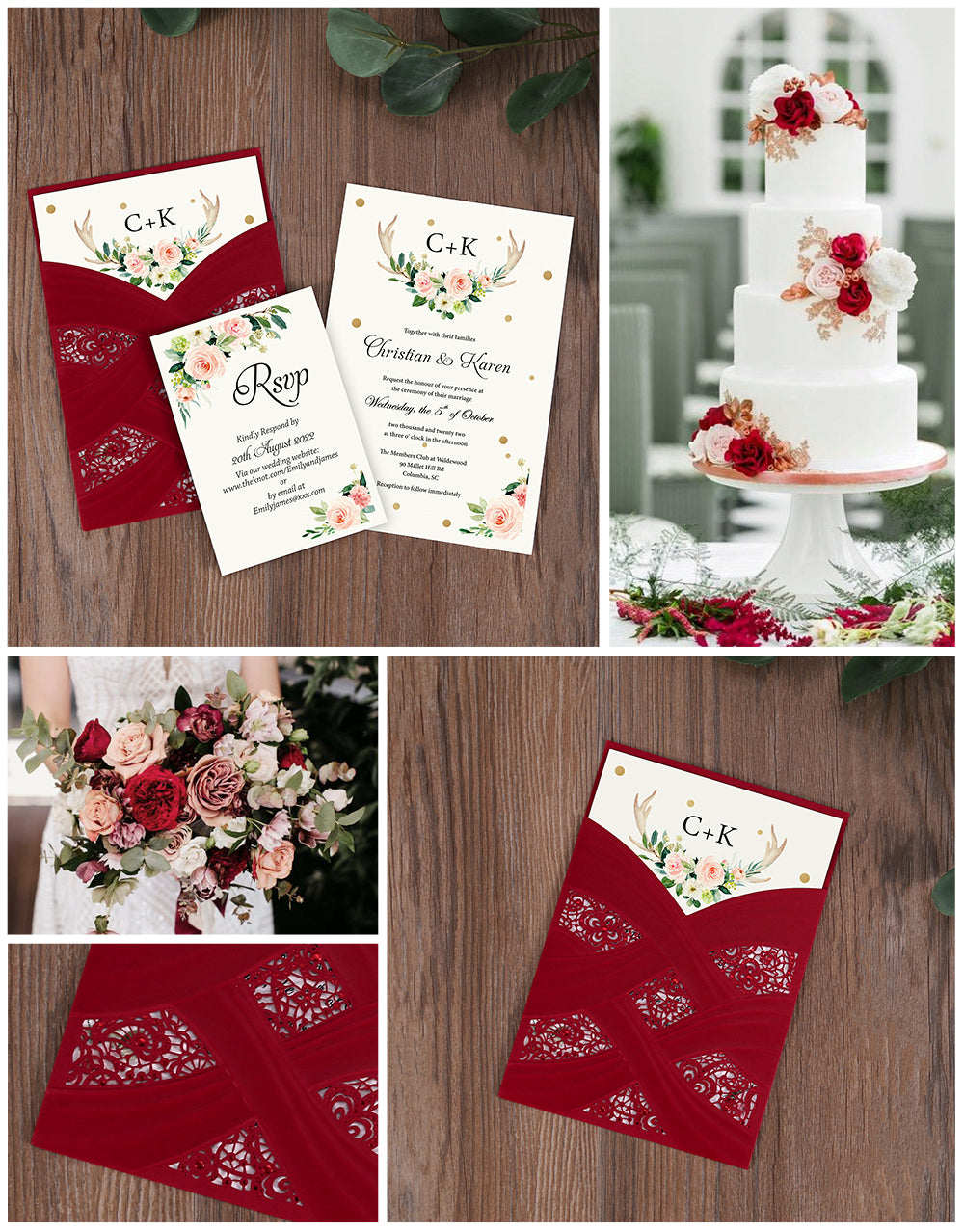 Wedding Invitations & Custom Wedding Stationary