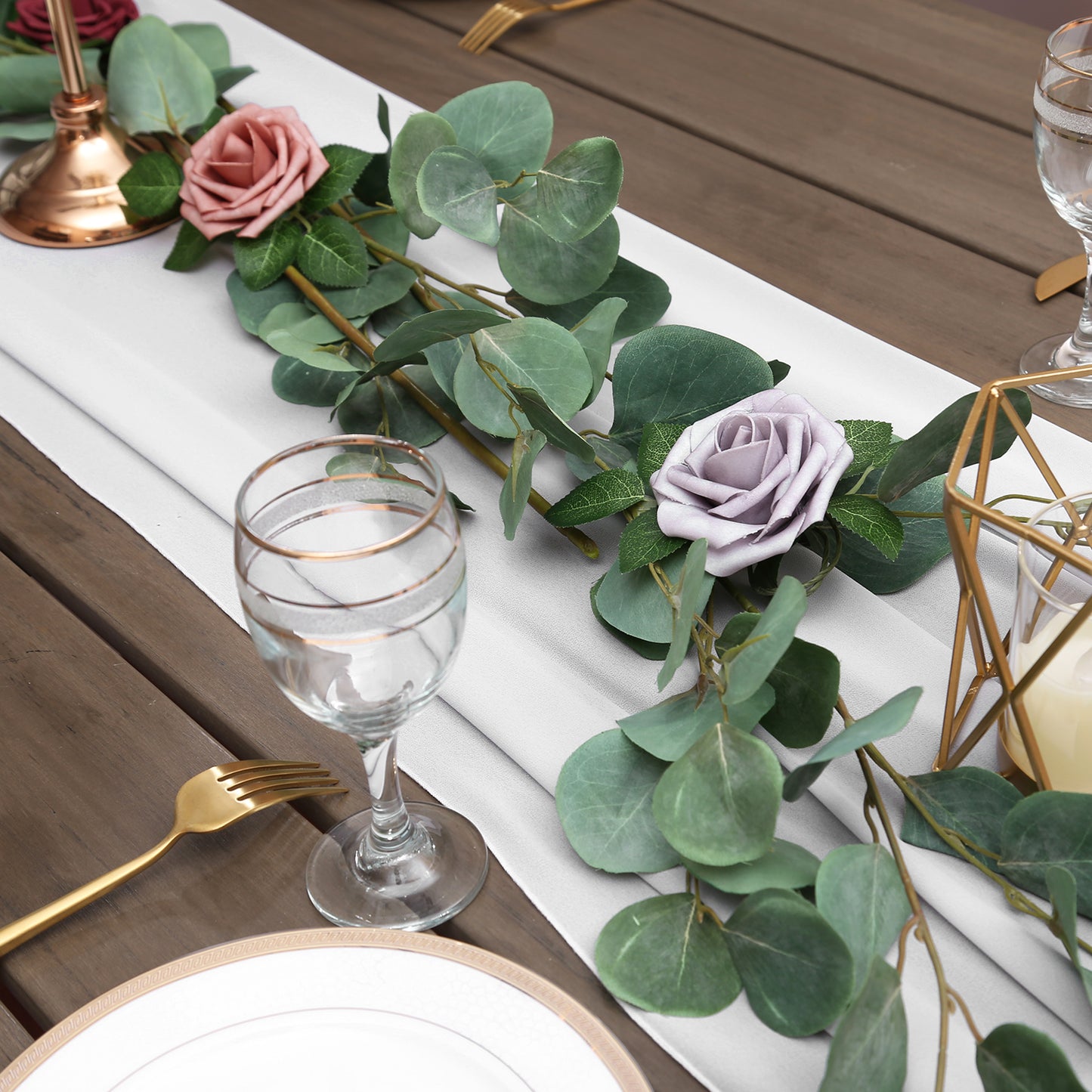 Doris Home 1pc 27x120inches 10ft Light Grev Chiffon Table Runner Tulle Extra Long Sheer Decoration With Ivory Ribbon For Romantic Wedding Reception Bridal Baby Shower Holiday Party - DorisHome