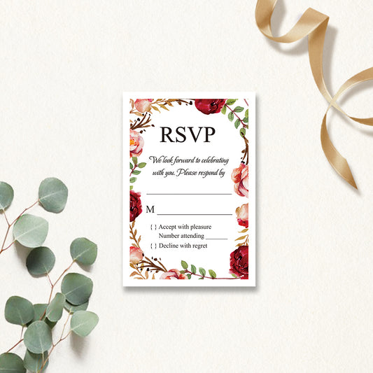 Matching RSVP10 for invitation - DorisHome