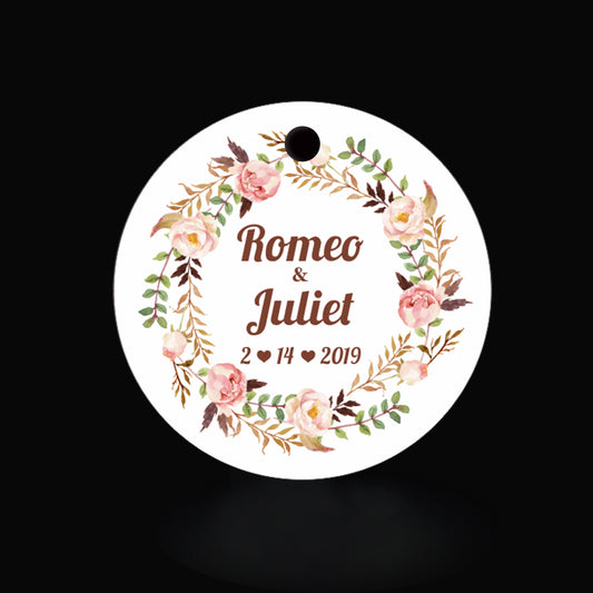 100pcs Custom Personalized Hang Gift Tag with Name, TAG08 - DorisHome