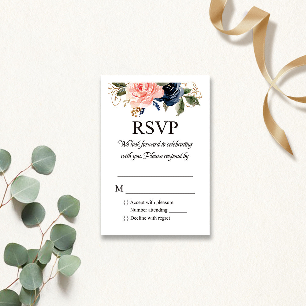 Matching RSVP7 for invitation