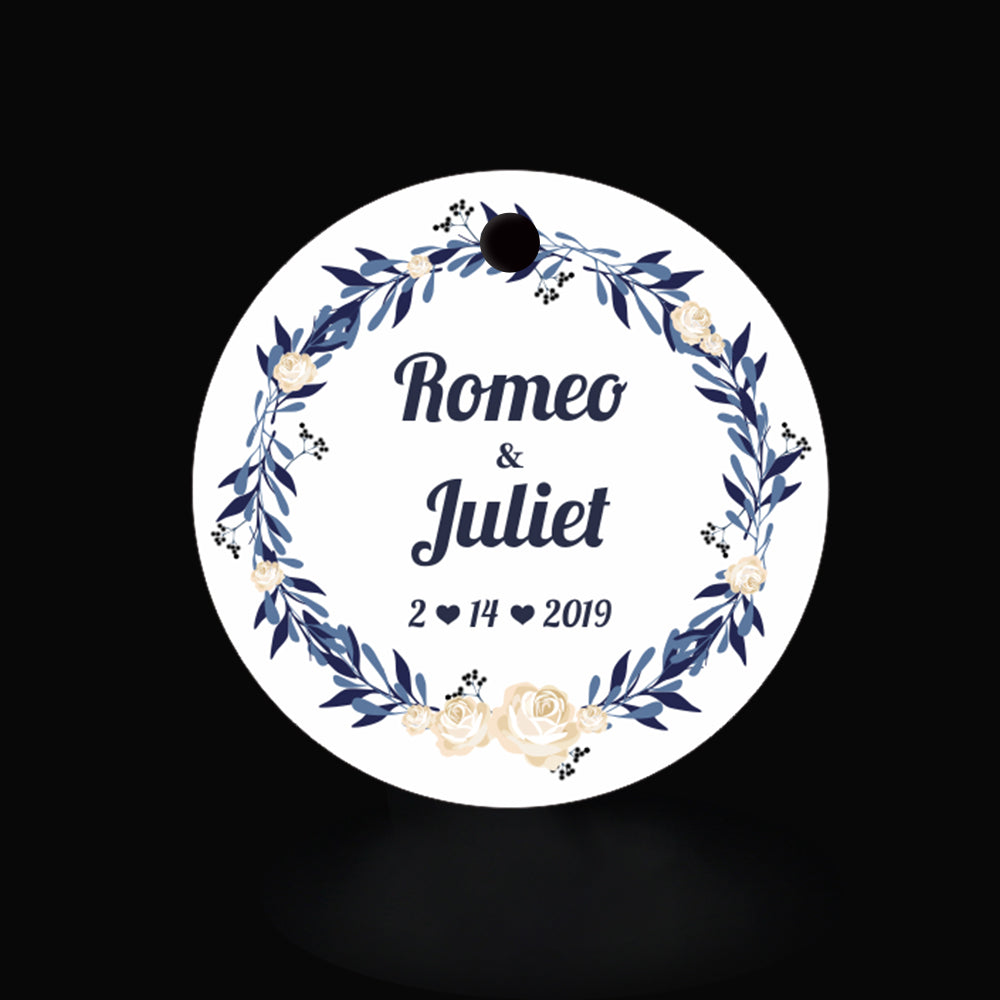 100pcs Custom Personalized Hang Gift Tag with Name, TAG09 - DorisHome