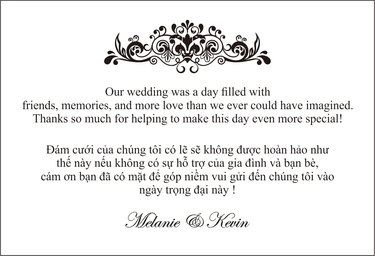 Greeting Cards Thank You Cards, THANKYOU03 - DorisHome