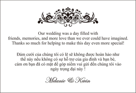 Greeting Cards Thank You Cards, THANKYOU03 - DorisHome