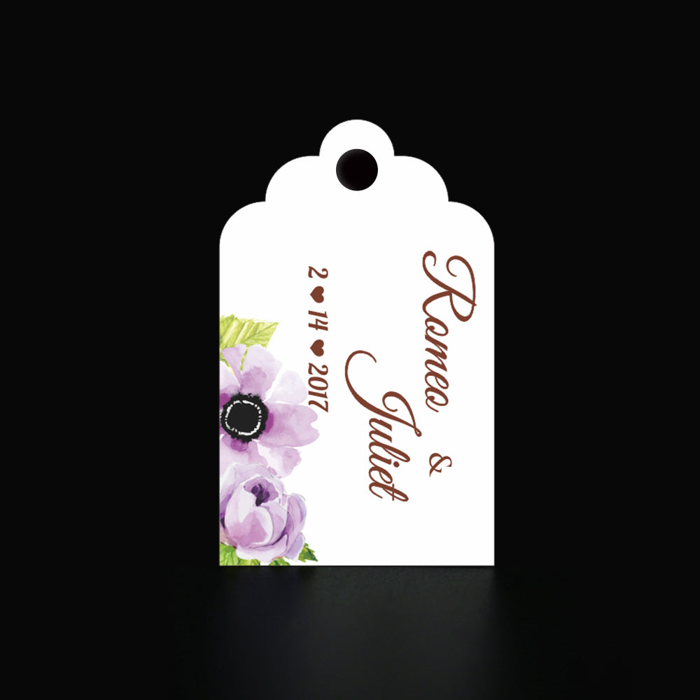 100pcs Custom Personalized Hang Gift Tag with Name, TAG02 - DorisHome