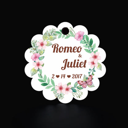 100pcs Custom Personalized Hang Gift Tag with Name, TAG05 - DorisHome