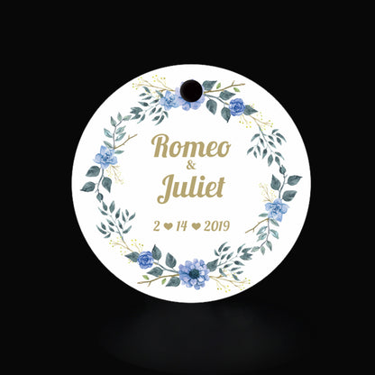 100pcs Custom Personalized Hang Gift Tag with Name, TAG06 - DorisHome