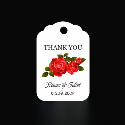100pcs Custom Personalized Hang Gift Tag with Name, TAG07 - DorisHome